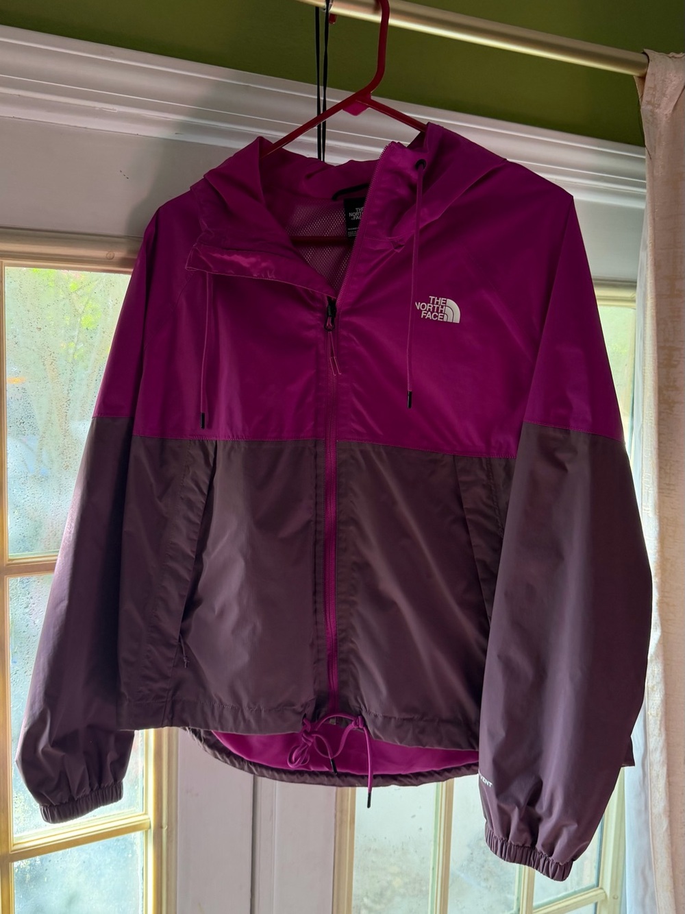The North Face Women's Bright Pink Hooded Jacket